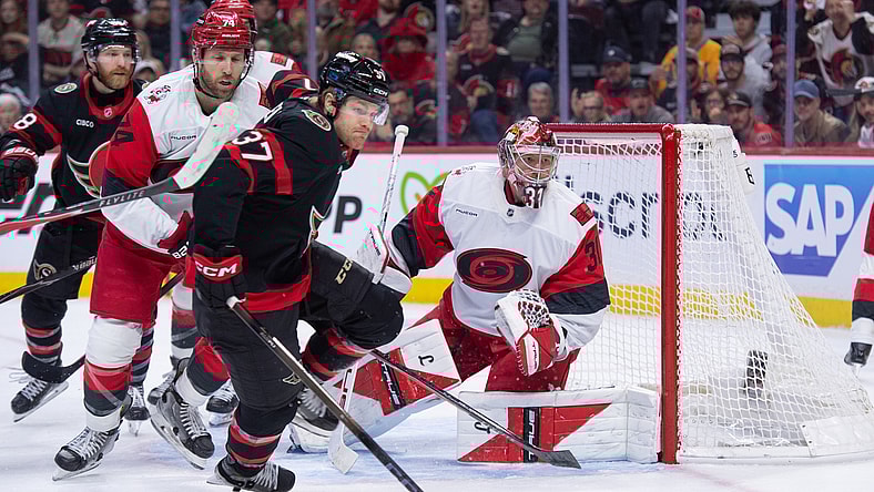 NHL: Stanley Cup Playoffs-Carolina Hurricanes at Ottawa Senators