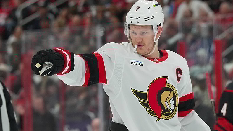 NHL: Stanley Cup Playoffs-Ottawa Senators at Carolina Hurricanes