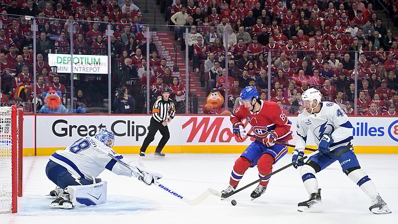 NHL: Stanley Cup Playoffs-Tampa Bay Lightning at Montreal Canadiens
