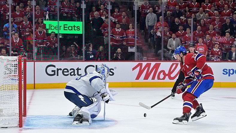 NHL: Stanley Cup Playoffs-Tampa Bay Lightning at Montreal Canadiens