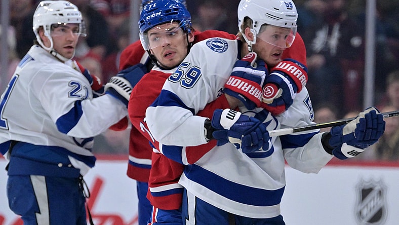 NHL: Tampa Bay Lightning at Montreal Canadiens