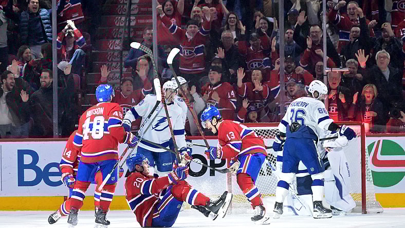 NHL: Tampa Bay Lightning at Montreal Canadiens