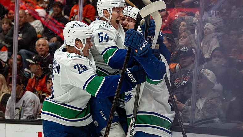 NHL: Vancouver Canucks at Anaheim Ducks