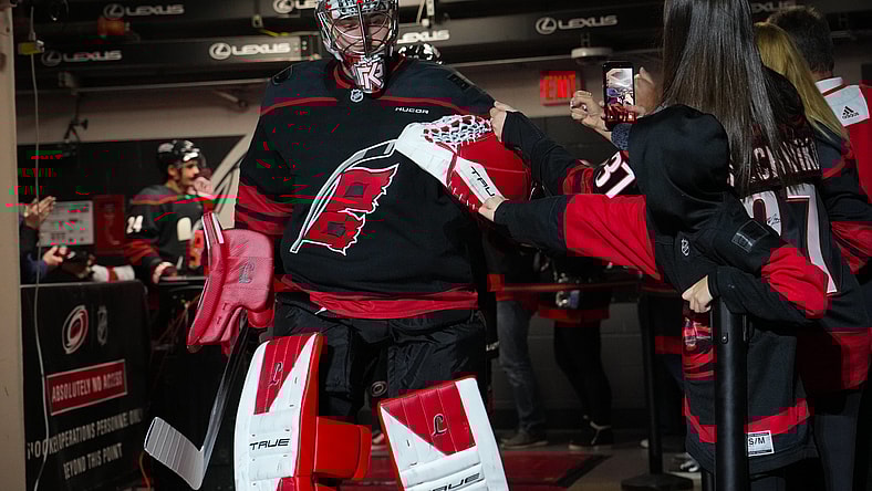 NHL: Vancouver Canucks at Carolina Hurricanes
