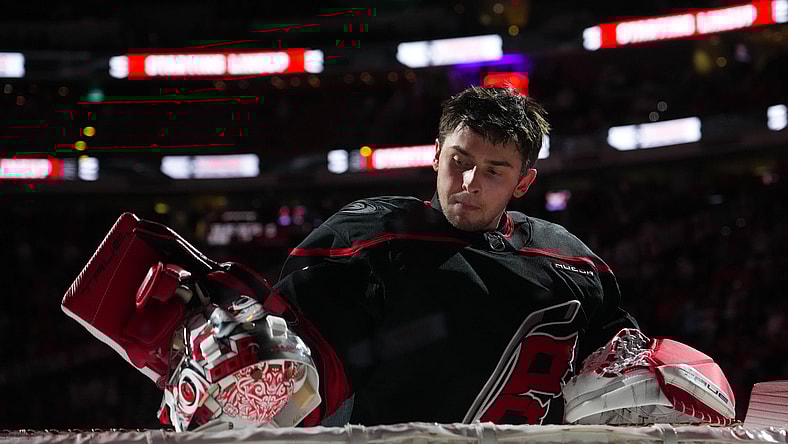 NHL: Vancouver Canucks at Carolina Hurricanes