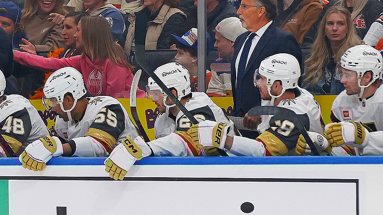 NHL: Vegas Golden Knights at Edmonton Oilers