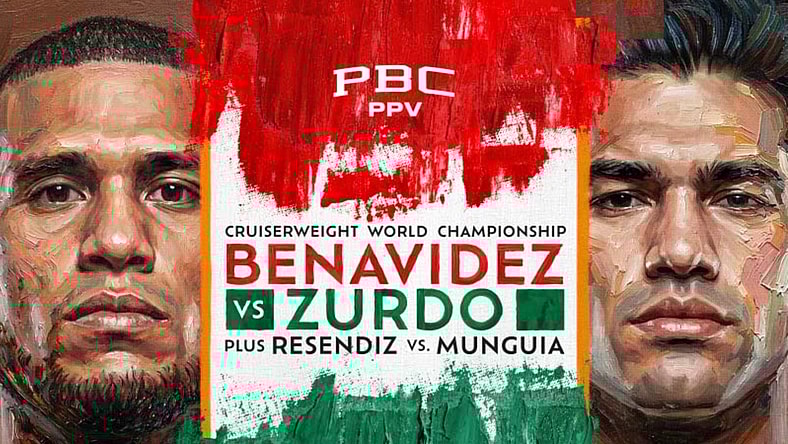 benavidez vs zurdo dazn