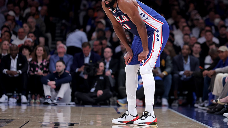 NBA: Playoffs-Philadelphia 76ers at New York Knicks