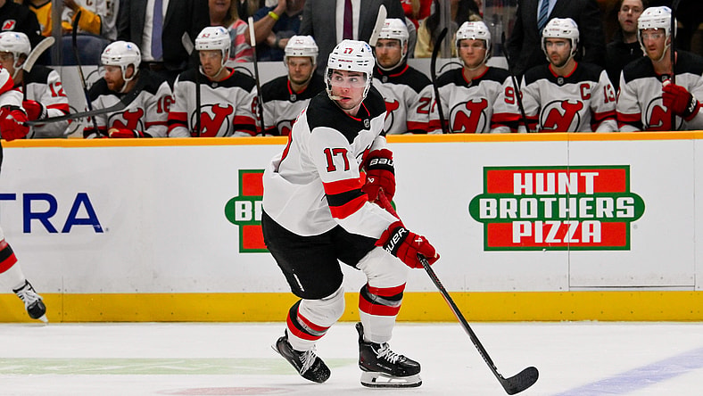 NHL: New Jersey Devils at Nashville Predators