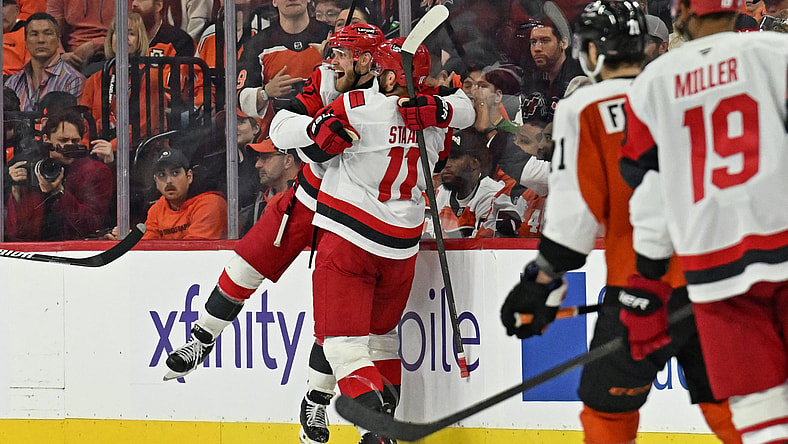 NHL: Stanley Cup Playoffs-Carolina Hurricanes at Philadelphia Flyers