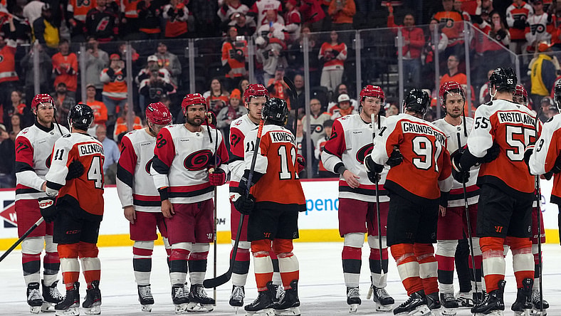 NHL: Stanley Cup Playoffs-Carolina Hurricanes at Philadelphia Flyers