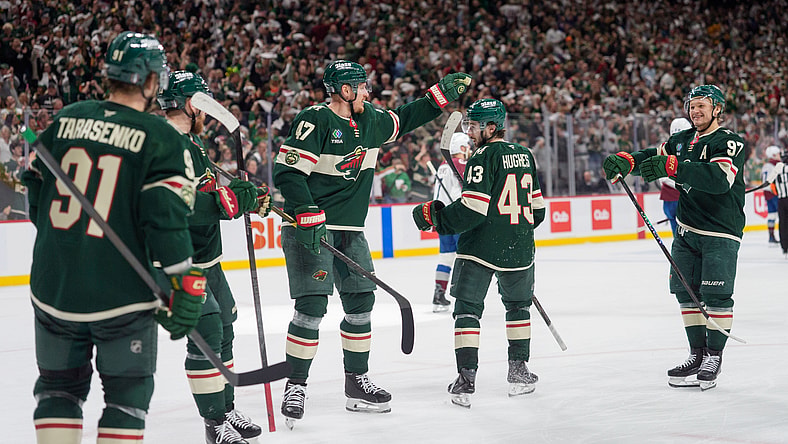 NHL: Stanley Cup Playoffs-Colorado Avalanche at Minnesota Wild