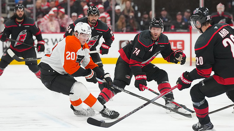 NHL: Stanley Cup Playoffs-Philadelphia Flyers at Carolina Hurricanes