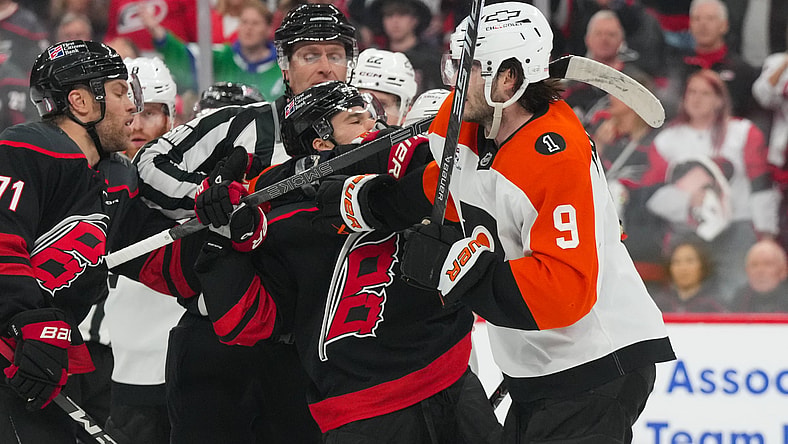 NHL: Stanley Cup Playoffs-Philadelphia Flyers at Carolina Hurricanes