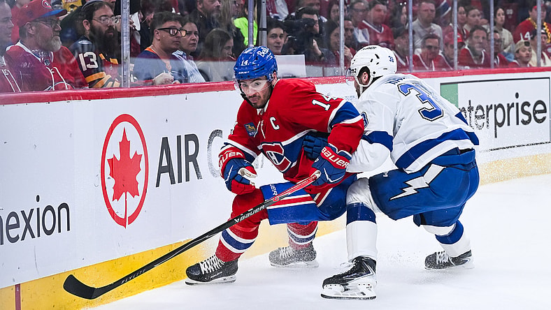 NHL: Stanley Cup Playoffs-Tampa Bay Lightning at Montreal Canadiens