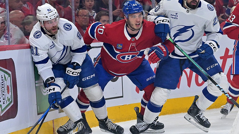 NHL: Stanley Cup Playoffs-Tampa Bay Lightning at Montreal Canadiens