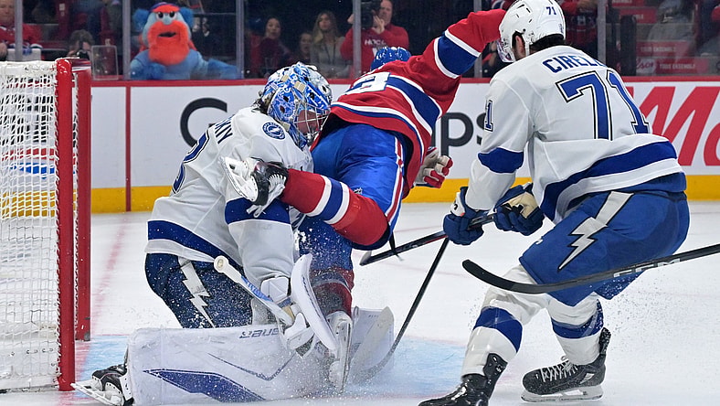 NHL: Stanley Cup Playoffs-Tampa Bay Lightning at Montreal Canadiens