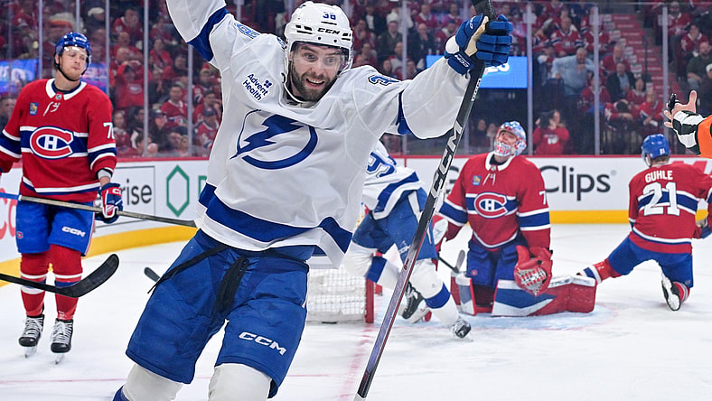 NHL: Stanley Cup Playoffs-Tampa Bay Lightning at Montreal Canadiens