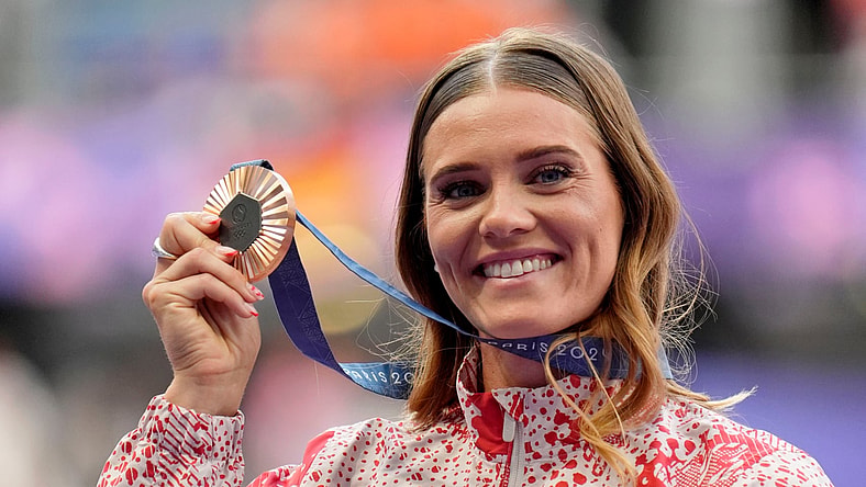 Olympics: Athletics-Evening Session