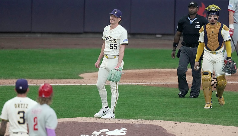 Milwaukee Brewers pitcher Shelby Miller