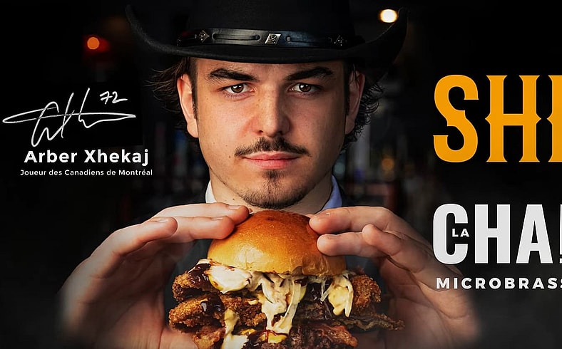 Arber Xhekaj Burger Promotion via La Chambre