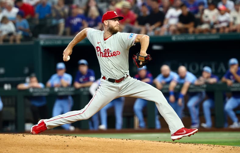 Philadelphia Phillies pitcher Zack Wheeler