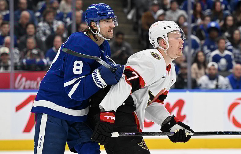 NHL: Stanley Cup Playoffs-Ottawa Senators at Toronto Maple Leafs