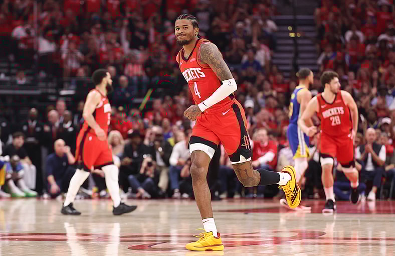 NBA: Playoffs-Golden State Warriors at Houston Rockets