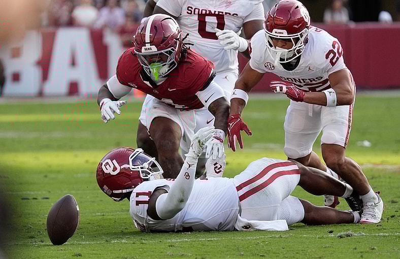 Oklahoma Sooners vs Alabama Crimson Tide