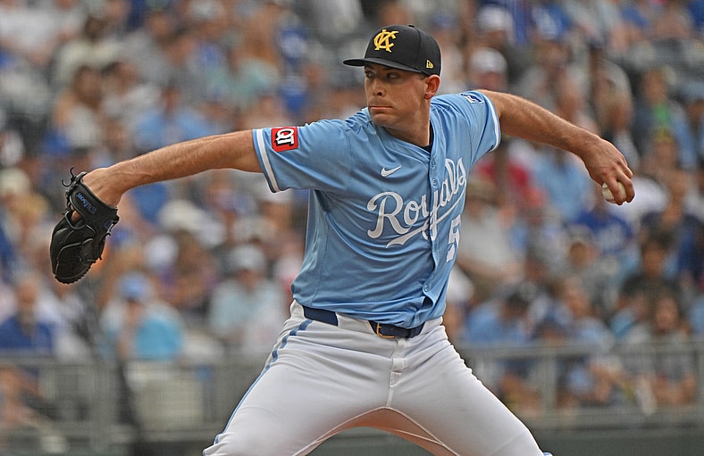 Kansas City Royals pitcher Kris Bubic