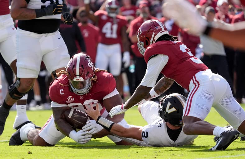 Alabama Crimson Tide, Vanderbilt Commodores