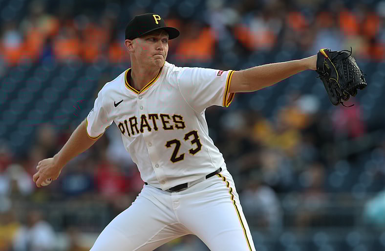 Pittsburgh Pirates pitcher Mitch Keller