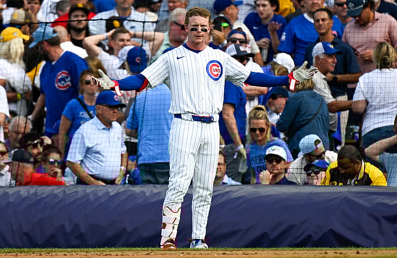 Chicago Cubs center fielder Pete Crow-Armstrong