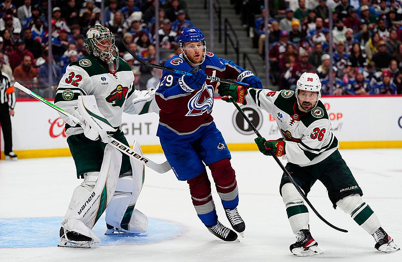 NHL: Stanley Cup Playoffs-Minnesota Wild at Colorado Avalanche