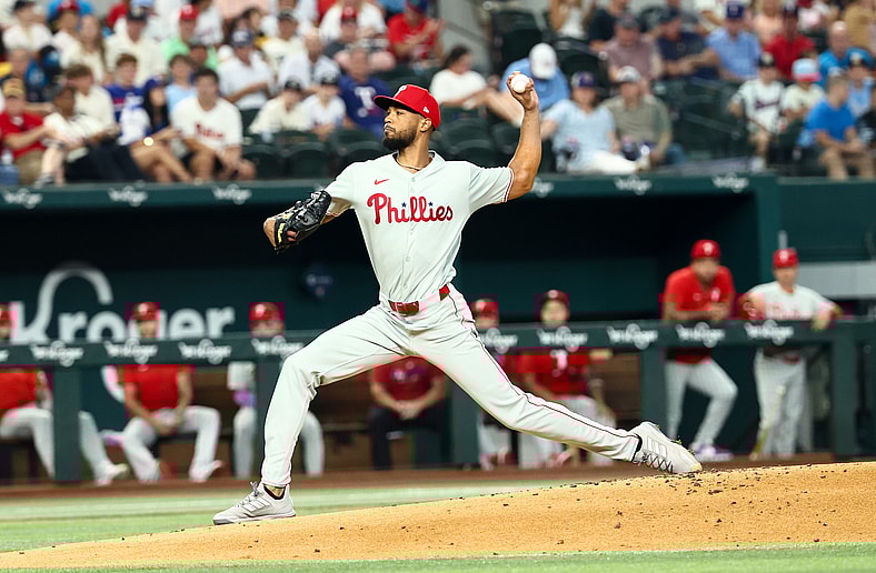 Philadelphia Phillies pitcher Cristopher Sanchez