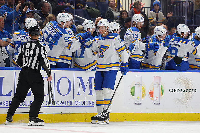NHL: St. Louis Blues at Buffalo Sabres