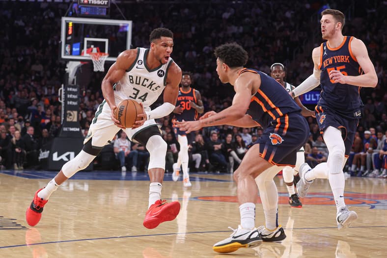 Giannis Antetokounmpo New York Knicks
