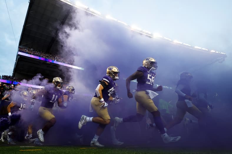Week 12 college football rankings, Washington Huskies