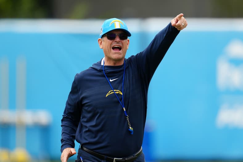 NFL training camps, Jim Harbaugh, Los Angeles Chargers