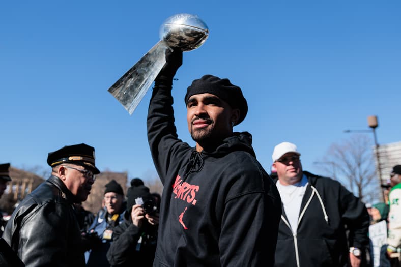 Philadelphia Eagles quarterback Jalen Hurts
