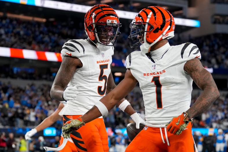 Ja'Marr Chase, Tee Higgins, Cincinnati Bengals