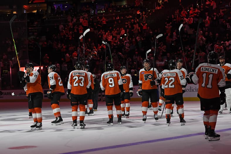 NHL: Columbus Blue Jackets at Philadelphia Flyers