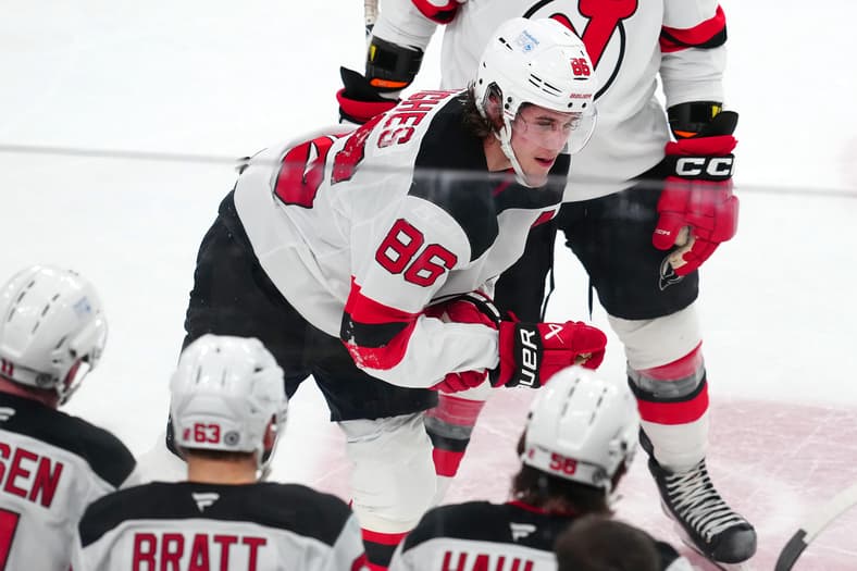 NHL: New Jersey Devils at Vegas Golden Knights