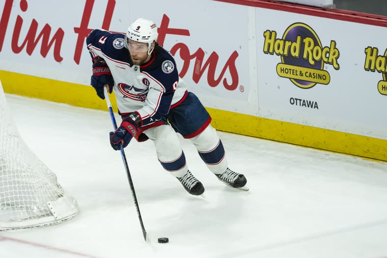 NHL: Columbus Blue Jackets at Ottawa Senators