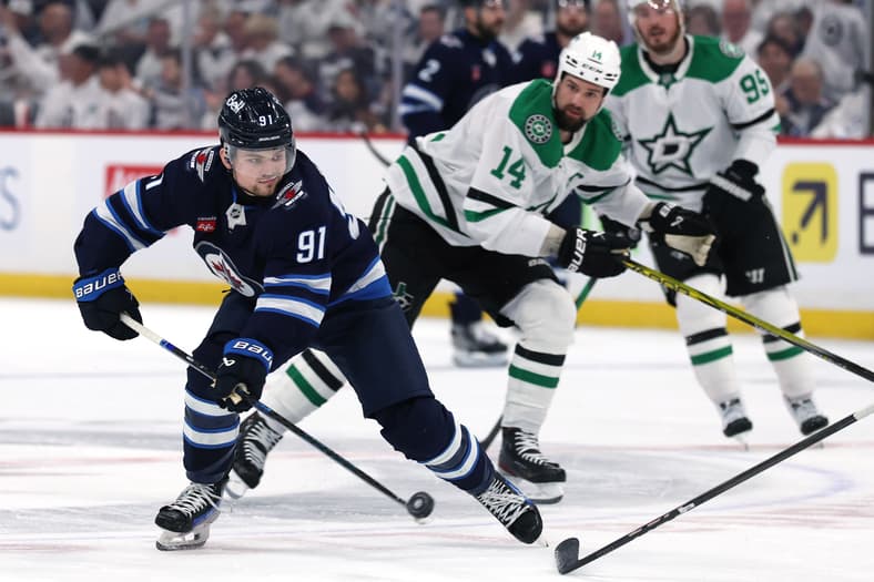 NHL: Stanley Cup Playoffs-Dallas Stars at Winnipeg Jets