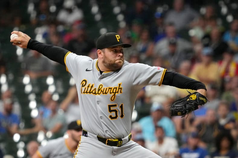 Pittsburgh Pirates reliever David Bednar