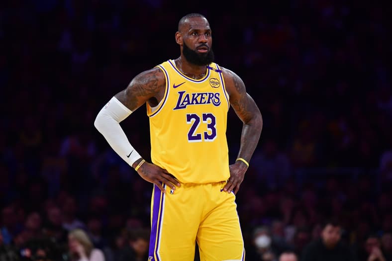 Los Angeles Lakers forward LeBron James
