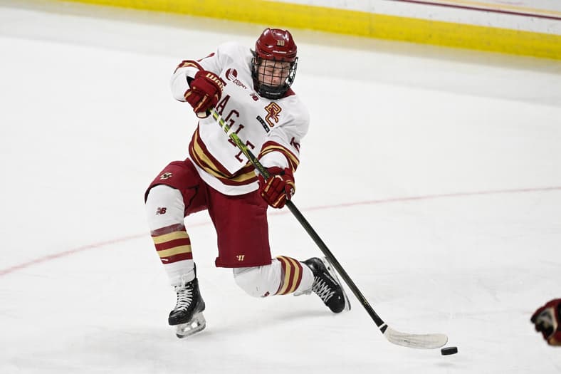 NCAA Hockey: New Hampshire at Boston College