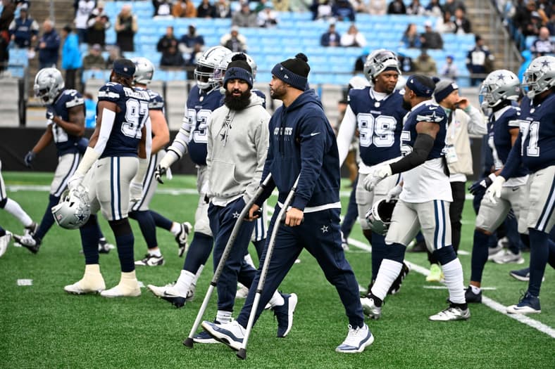 Dak Prescott NFL: Dallas Cowboys at Carolina Panthers