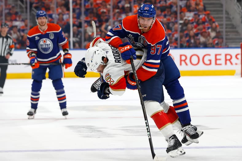 NHL: Stanley Cup Final-Florida Panthers at Edmonton Oilers